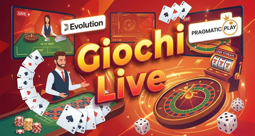Tavoli Live e slot online